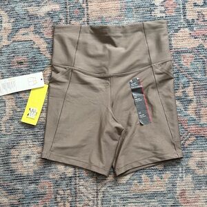 All in Motion Women's Taupe Bike Shorts
